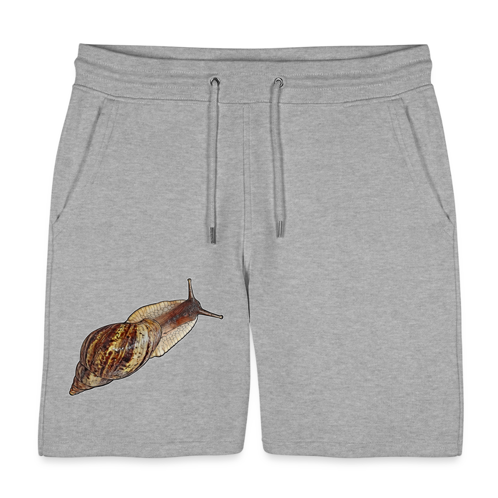 Unisex Stanley & Stella Joggingshorts Achatina reticulata wildfarben - Grau meliert