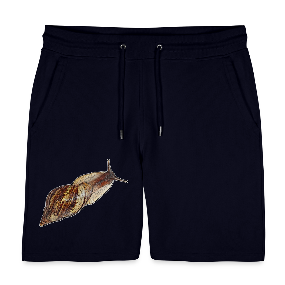 Unisex Stanley & Stella Joggingshorts Achatina reticulata wildfarben - Dark navy