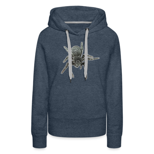 Frauen Hoodie Eresus walckenaeri - Jeansblau