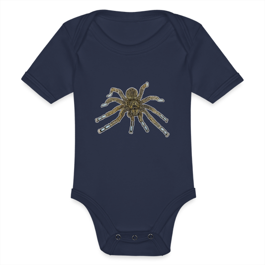 Baby Bio Body kurz Idiothele mira - Dunkelnavy