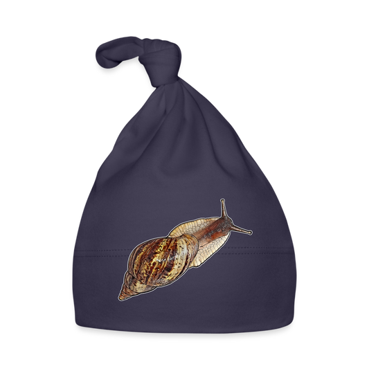 Baby Mützchen Achatina reticulata wildfarben - Navy