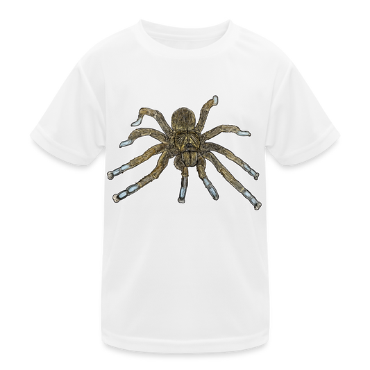 Kinder Funktions-T-Shirt Idiothele mira - weiß