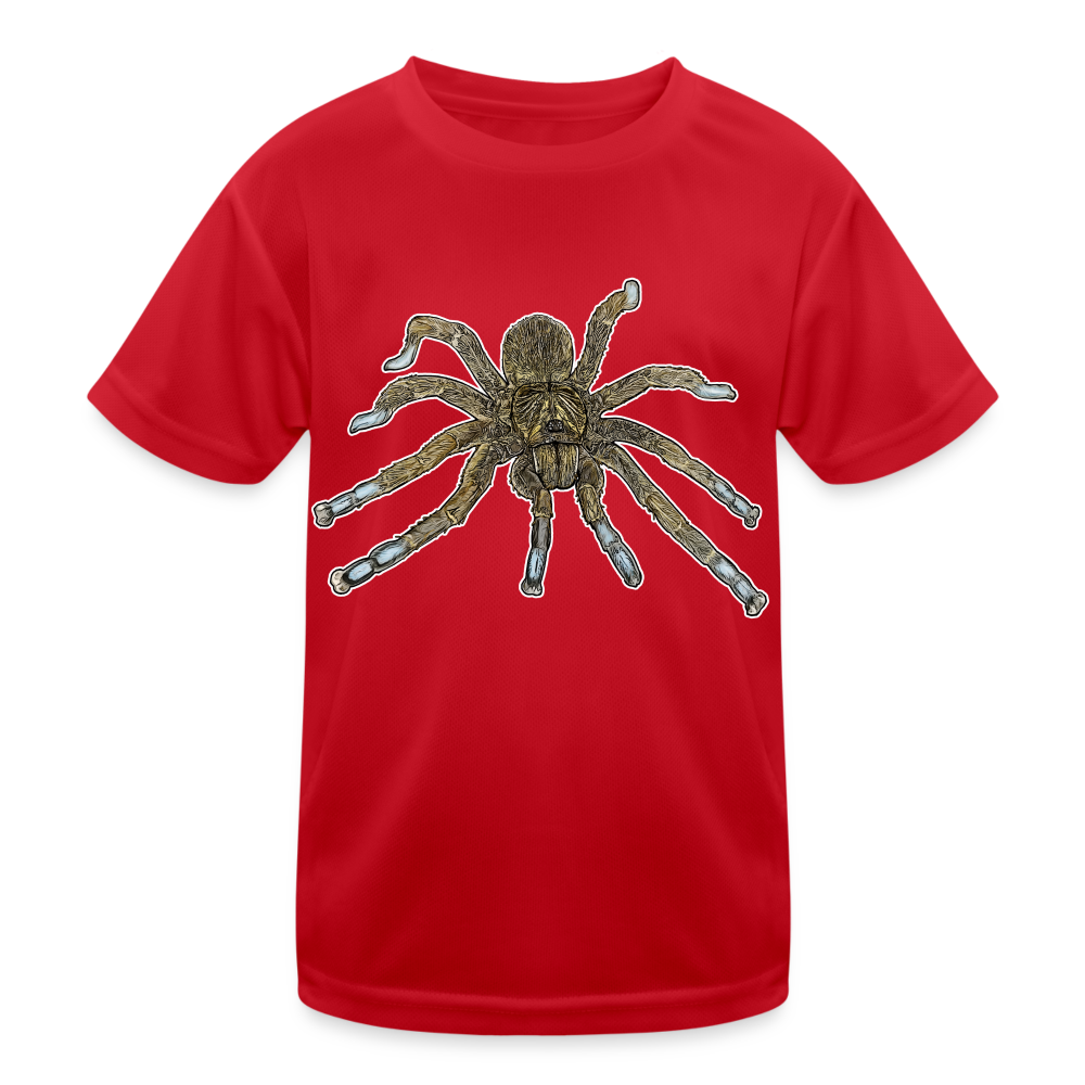 Kinder Funktions-T-Shirt Idiothele mira - Rot