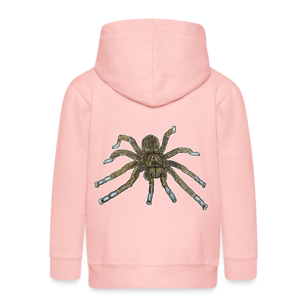 Kinder/ Teenager Zip-Hoodie Idiothele mira - Kristallrosa