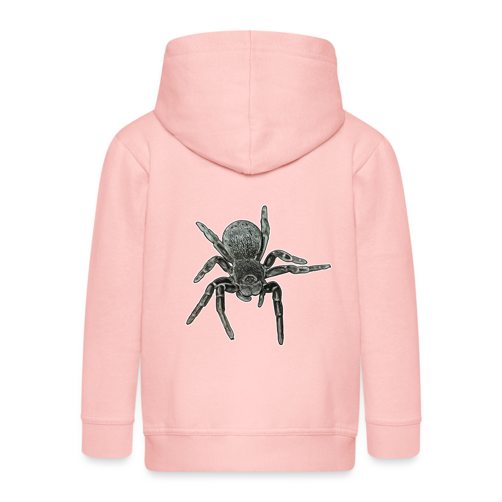 Kinder/ Teenager Zip-Hoodie Eresus walckenaeri - Kristallrosa