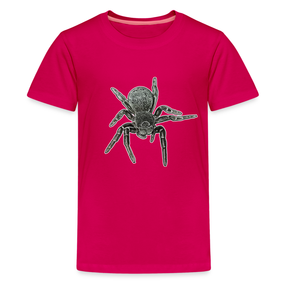 Teenager Basic T-Shirt Eresus walckenaeri - dunkles Pink