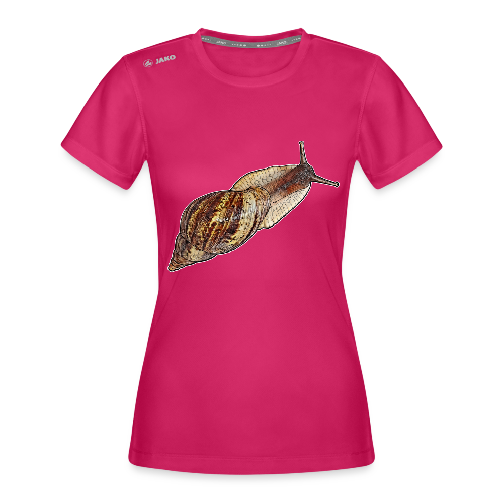 Frauen JAKO Sportswear T-Shirt Achatina reticulata wildfarben - dunkles Pink