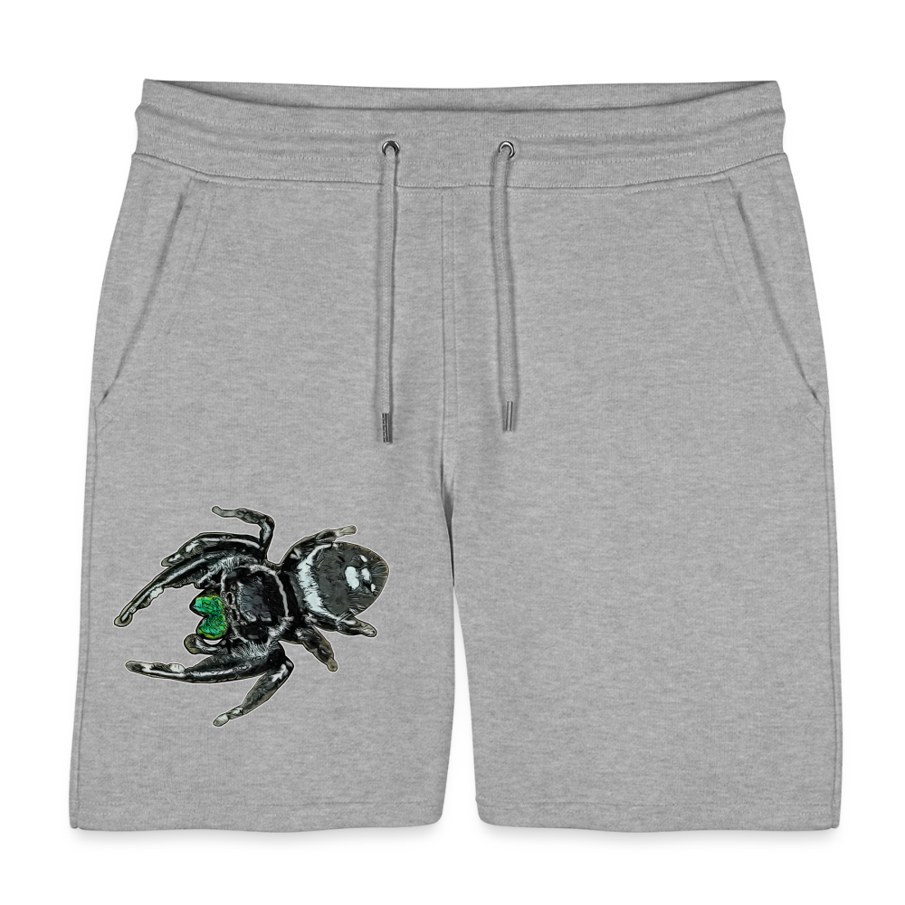 Unisex Stanley & Stella Joggingshorts Phidippus regius White Bahamas male - Grau meliert