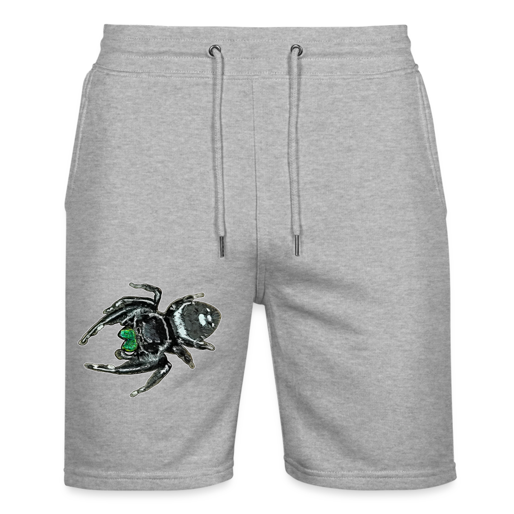 Unisex Stanley & Stella Joggingshorts Phidippus regius White Bahamas male - Grau meliert