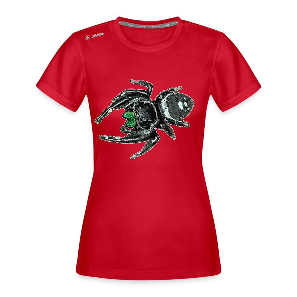 Frauen JAKO Sportswear T-Shirt Phidippus regius White Bahamas male - Rot