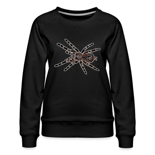 Frauen Pullover Acanthoscurria geniculata - Schwarz