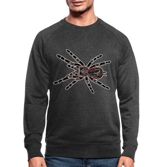 Männer Stanley & Stella Bio-Sweatshirt Acanthoscurria geniculata - Dunkelgrau meliert