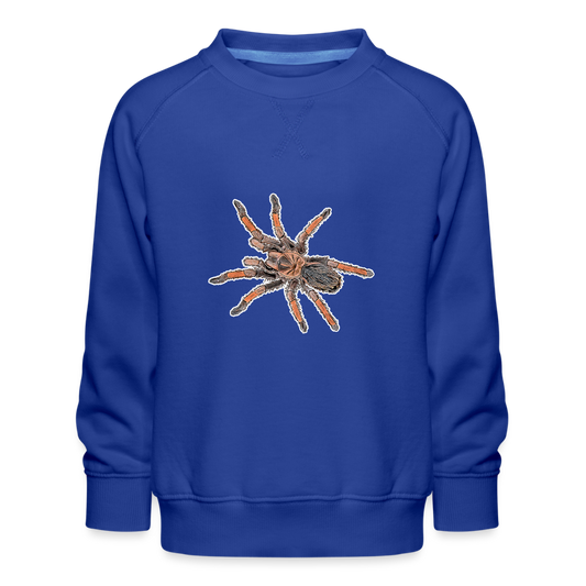 Kinder Pullover Brachypelma emilia - Royalblau