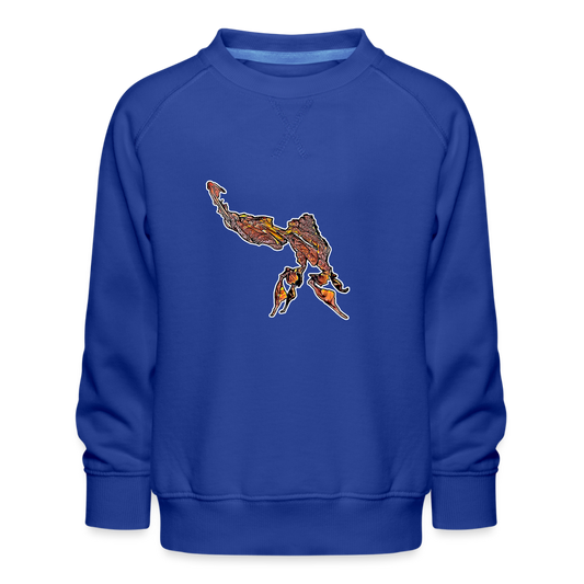 Kinder/ Teenager Pullover Phyllocrania paradoxa male - Royalblau