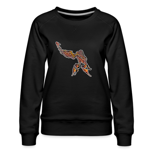 Frauen Pullover Phyllocrania paradoxa male - Schwarz