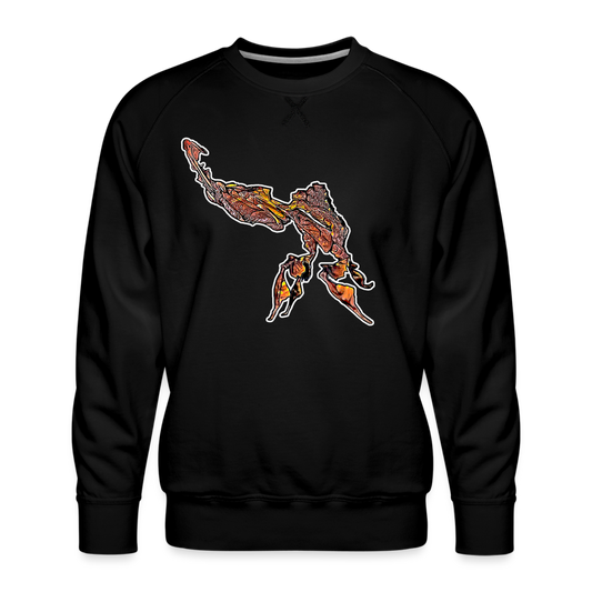 Männer Pullover Phyllocrania paradoxa male - Schwarz