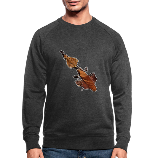 Männer Stanley & Stella Bio-Sweatshirt Phyllocrania paradoxa female - Dunkelgrau meliert