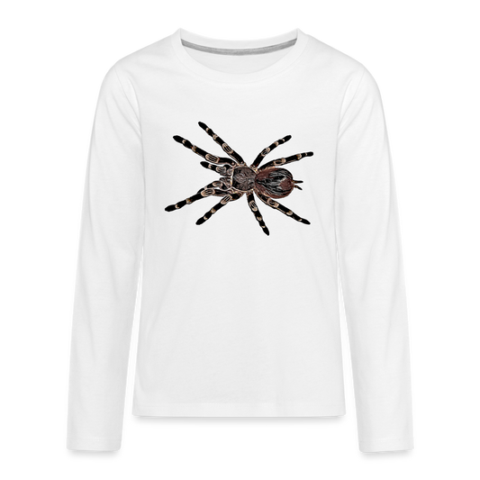 Teenager Longsleeve Acanthoscurria geniculata - weiß