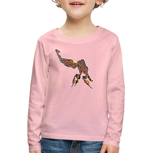 Kinder Longsleeve Phyllocrania paradoxa male - Hellrosa