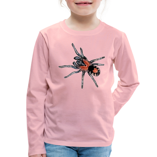 Kinder Longsleeve Cyriocosmus elegans - Hellrosa