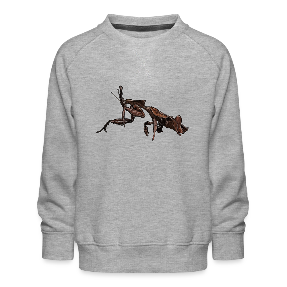 Kinder/ Teenager Pullover Phyllocrania paradoxa female 2 - Grau meliert