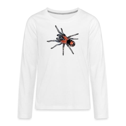 Teenager Longsleeve Cyriocosmus elegans - weiß
