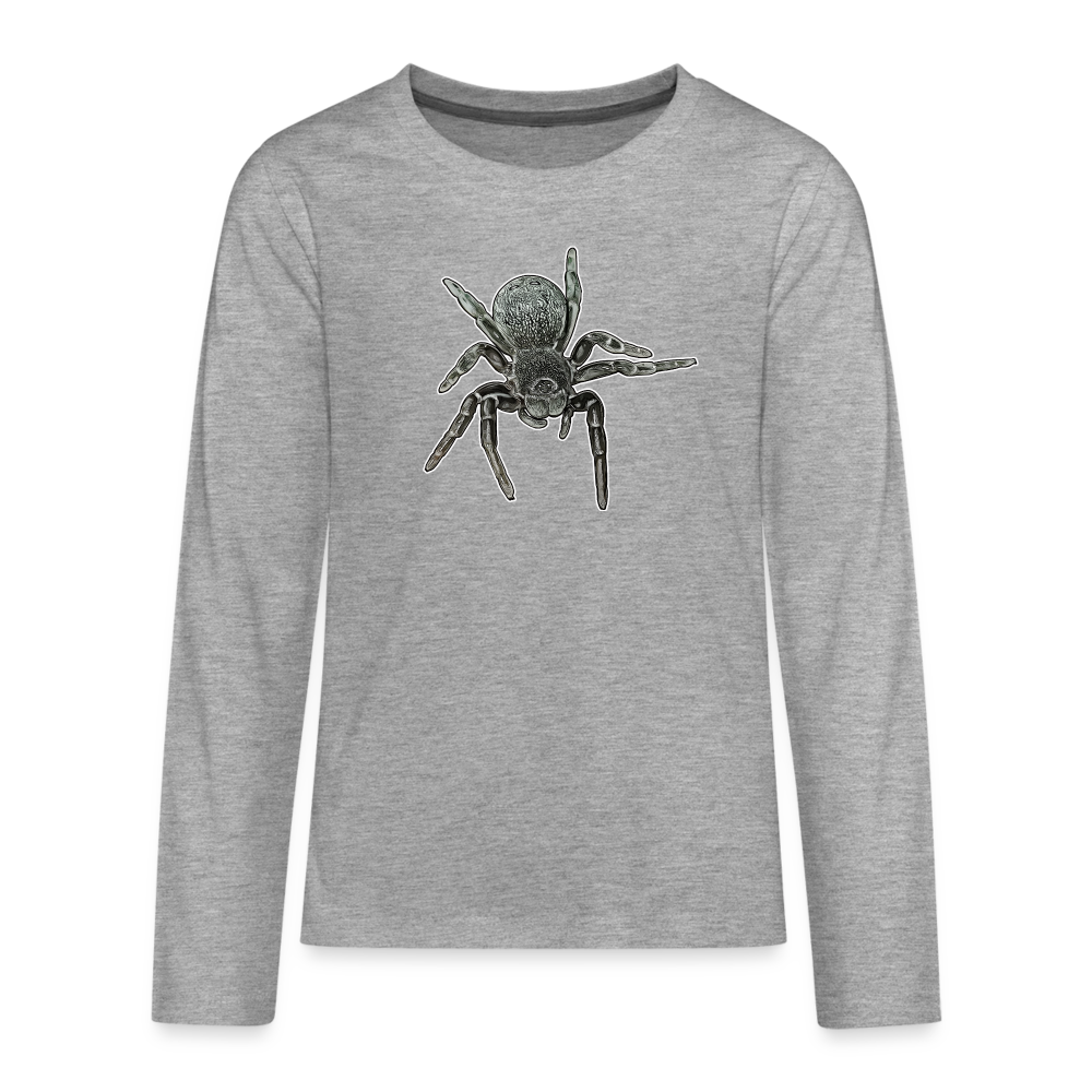 Teenager Longsleeve Eresus walckenaeri - Grau meliert