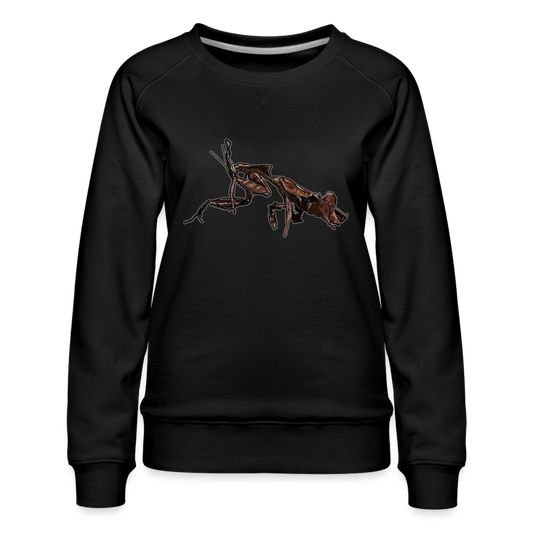 Frauen Pullover Phyllocrania paradoxa female 2 - Schwarz