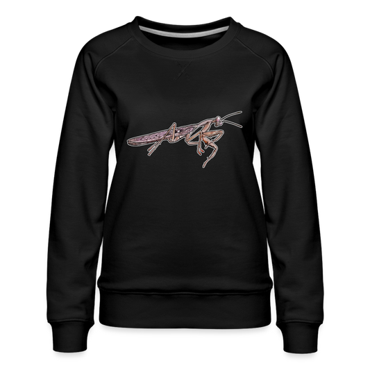 Frauen Pullover Rhombodera kirbyi male - Schwarz