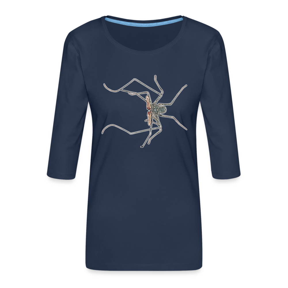 Frauen 3/4-Arm Shirt Euphrynichus bacillifer - Navy
