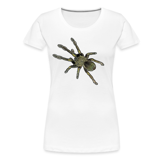 Frauen Basic T-Shirt Ephebopus murinus - weiß