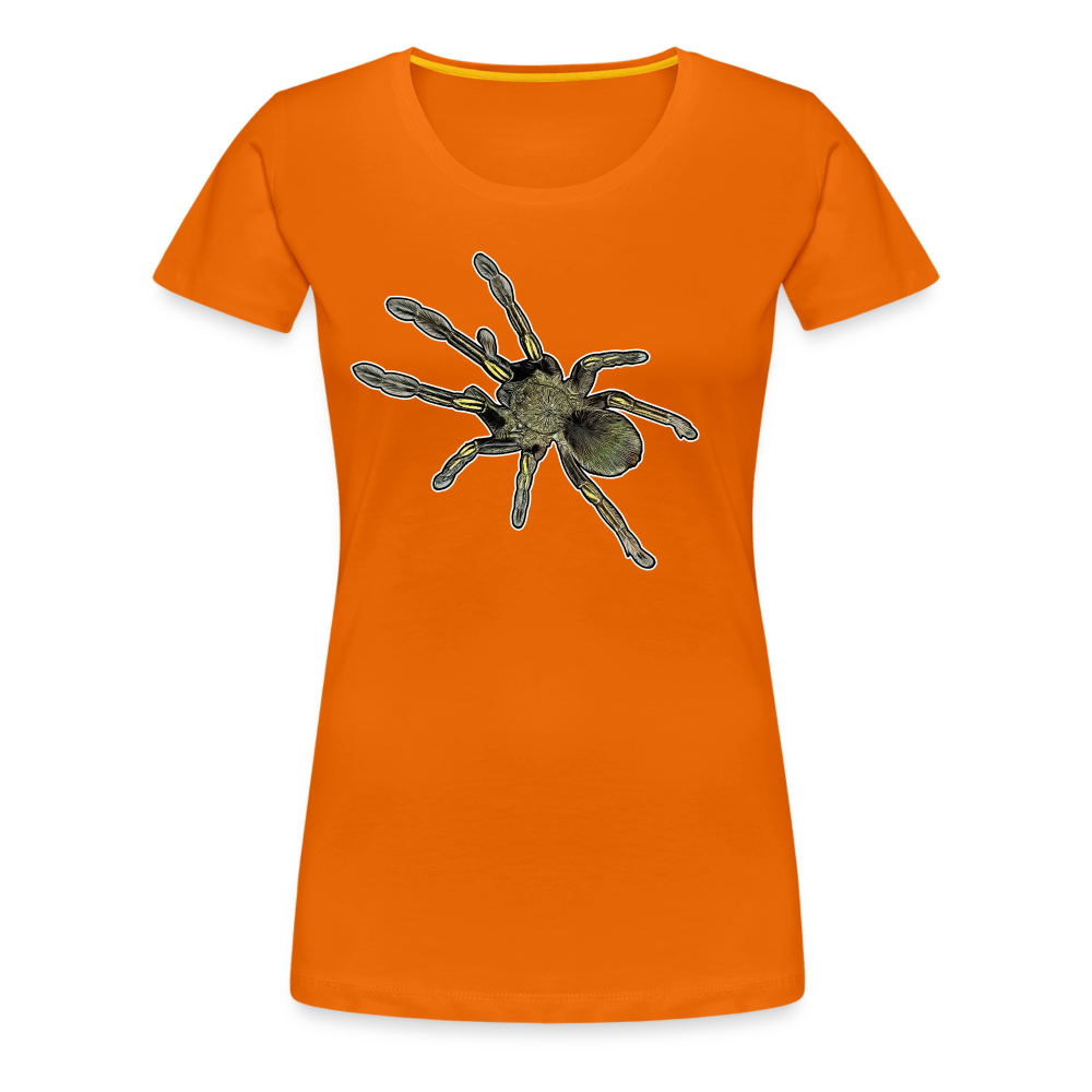 Frauen Basic T-Shirt Ephebopus murinus - Orange