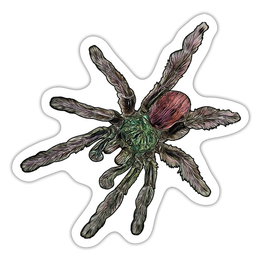 Sticker Caribena versicolor - Mattweiß