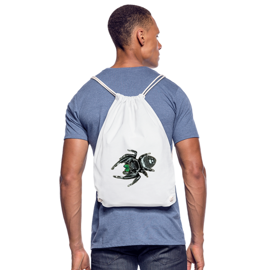 Turnbeutel Phidippus regius White Bahamas male - weiß