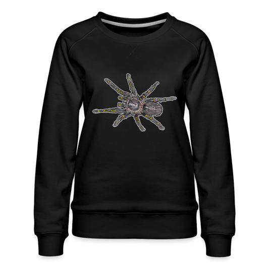 Frauen Pullover Grammostola pulchripes - Schwarz