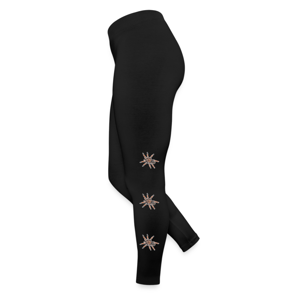 Frauen Jersey Leggings Brachypelma emilia - Schwarz