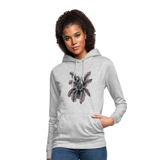 Frauen Freizeit-Hoodie Tliltocatl albopilosus - Hellgrau meliert