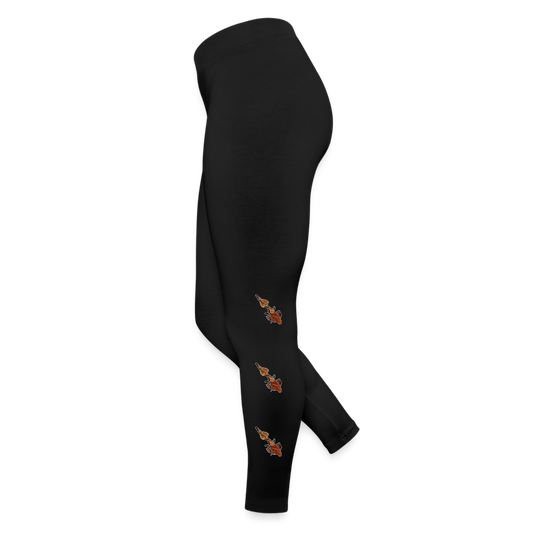 Frauen Jersey Leggings Phyllocrania paradoxa female - Schwarz