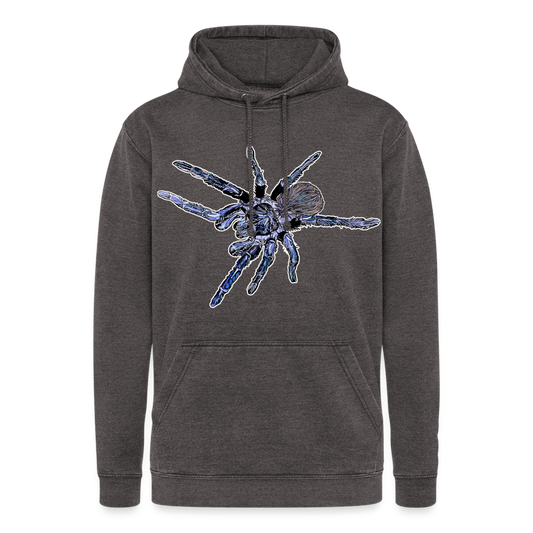 Unisex Vintage Hoodie Pterinopelma sazimai - Vintage Grau