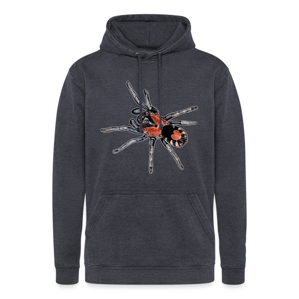 Unisex Vintage Hoodie Cyriocosmus elegans - Vintage Navy