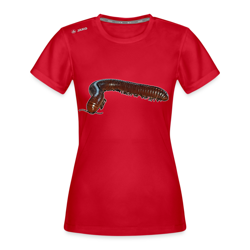 Frauen JAKO Sportswear T-Shirt Ophistreptus guineensis - Rot