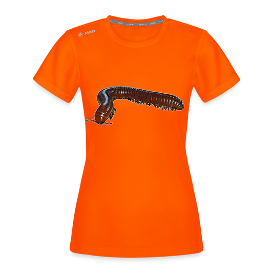 Frauen JAKO Sportswear T-Shirt Ophistreptus guineensis - Neonorange