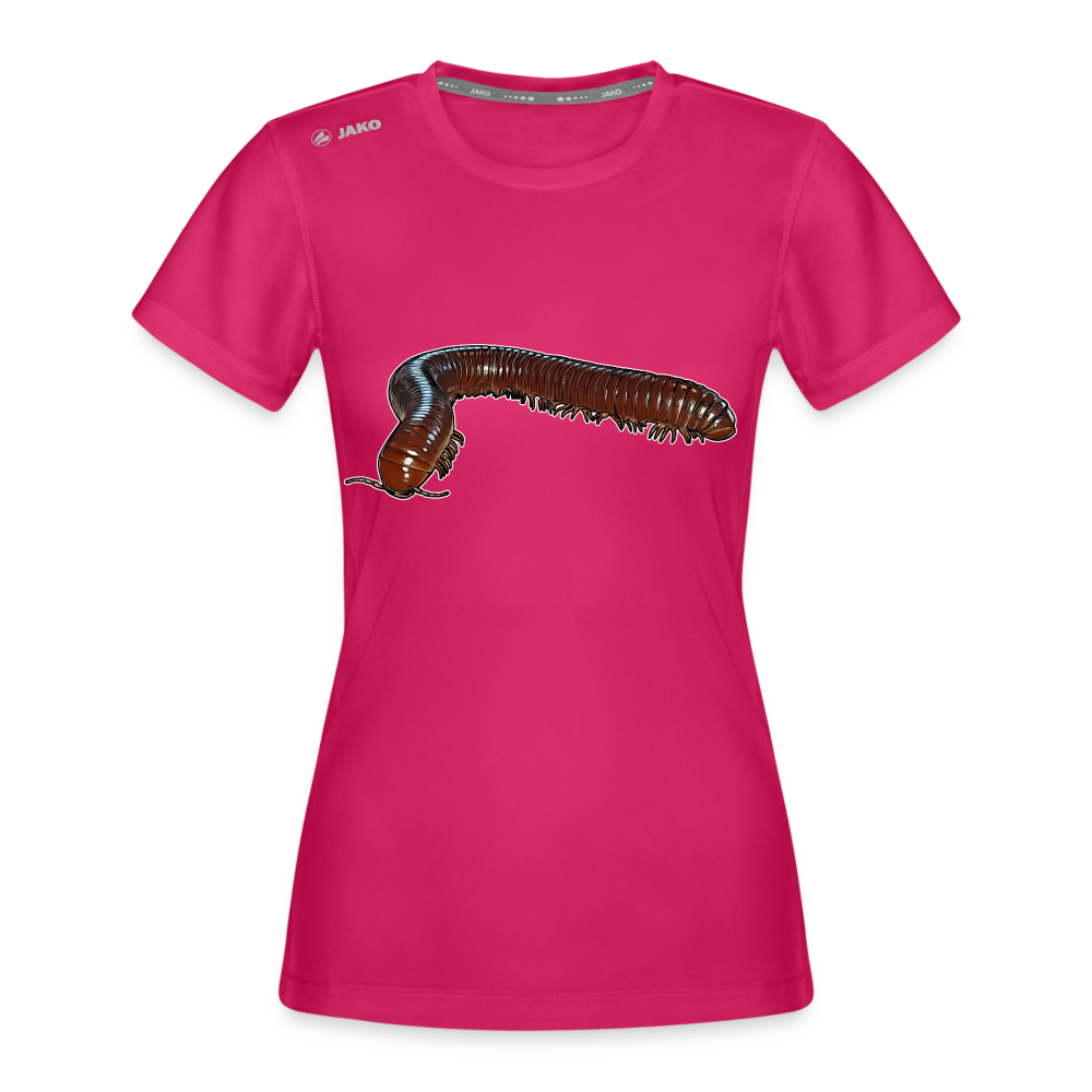 Frauen JAKO Sportswear T-Shirt Ophistreptus guineensis - dunkles Pink