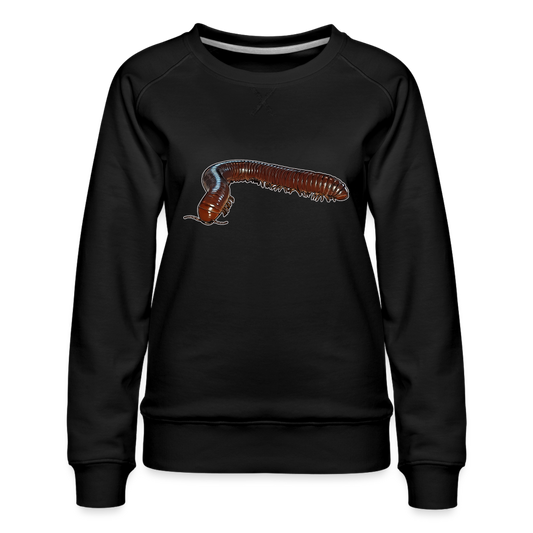 Frauen Pullover Ophistreptus guineensis - Schwarz