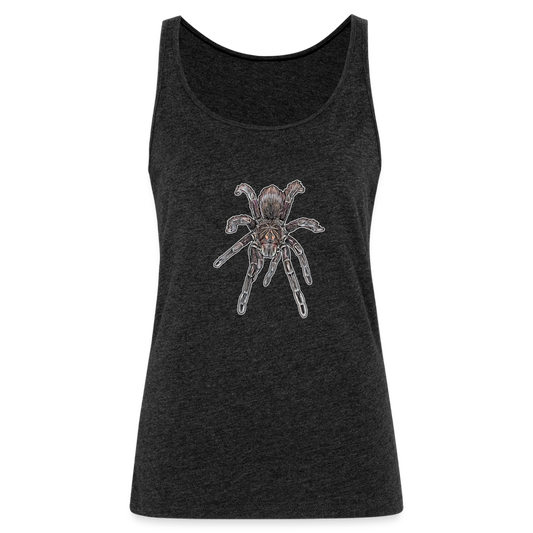 Frauen Tank Top Pamphobeteus sp Machala juvenile - Anthrazit