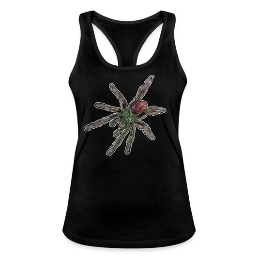 Frauen Ringerrücken Tank Top Caribena versicolor - Schwarz