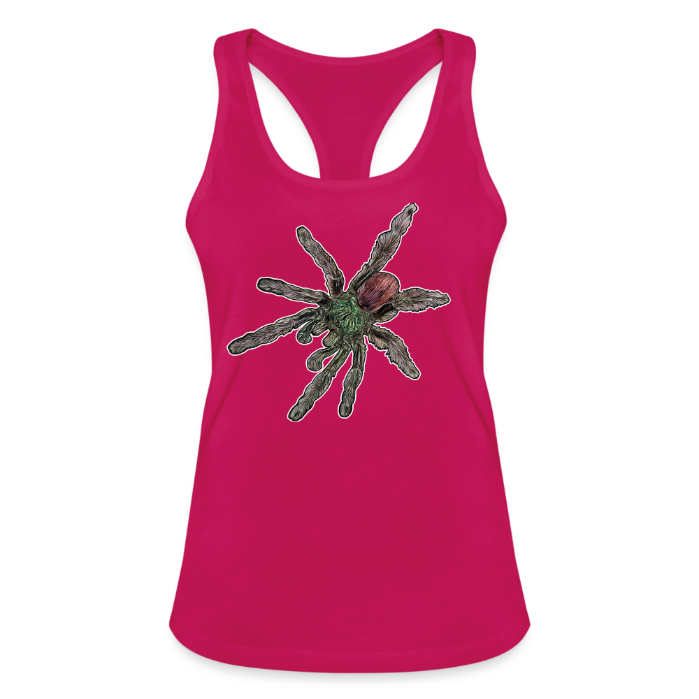Frauen Ringerrücken Tank Top Caribena versicolor - dunkles Pink