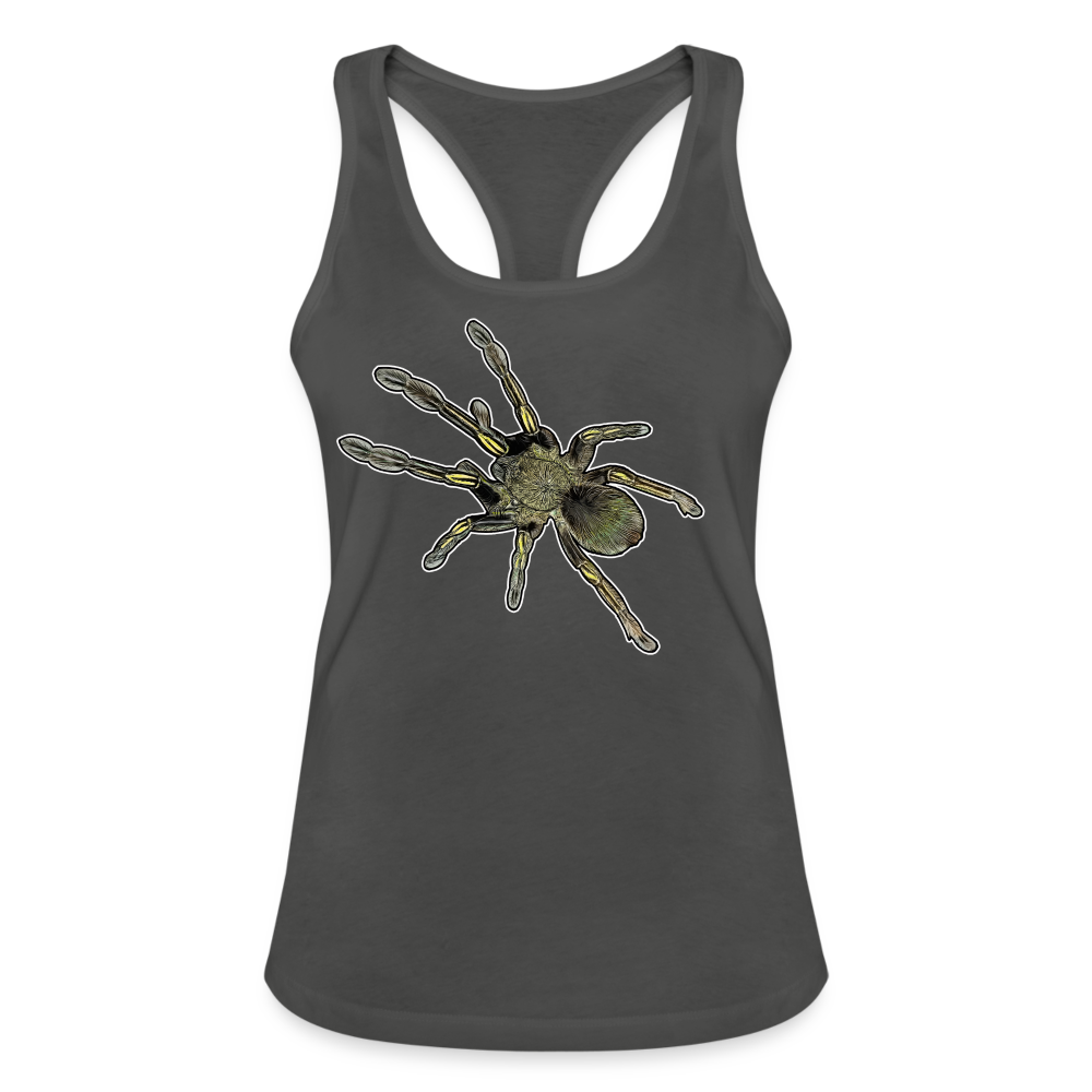 Frauen Ringerrücken Tank Top Ephebopus murinus - Graphite