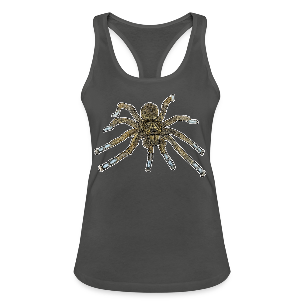 Frauen Ringerrücken Tank Top Idiothele mira - Graphite