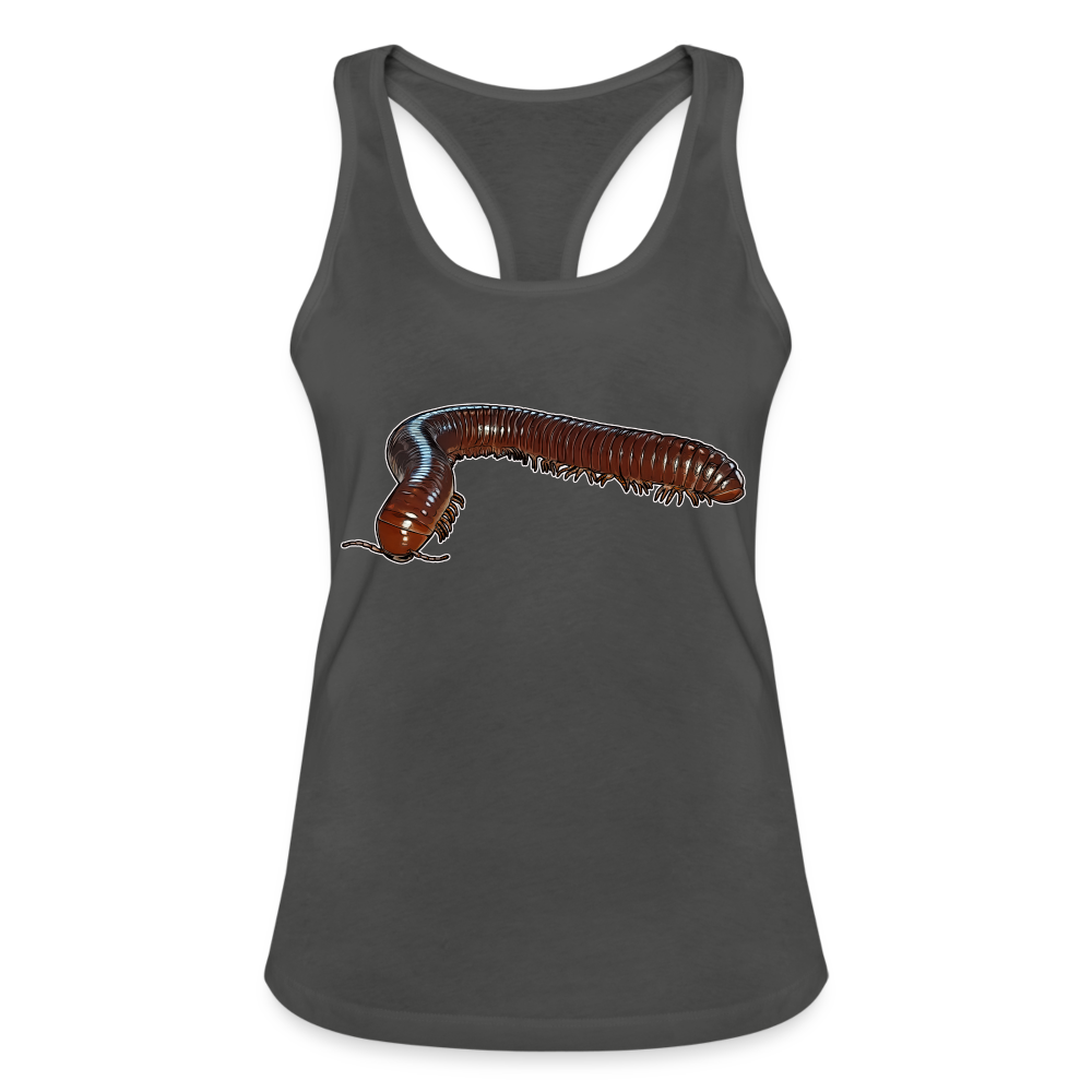 Frauen Ringerrücken Tank Top Ophistreptus guineensis - Graphite